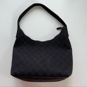 Authentic. GUCCI 2000s Tom Ford era small hobo bag brown